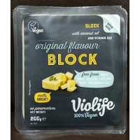 Заменитель сыра низкобелковый брус Violife 200 гр