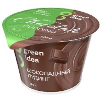 Шоколадный пудинг Green idea 120 г  Доставка только по Санкт-Петербургу
