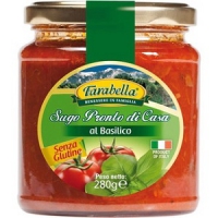 Соус томатный с базиликом безглютеновый 280 г Farabella