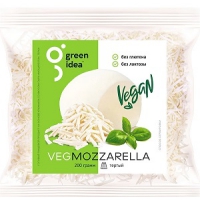 Веганский сыр «Моцарелла» Green idea тертый 200г