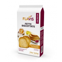 Сухари с низким содержанием белка (Fette Biscottate) 210гр Flavis