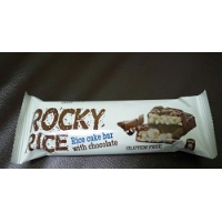 Рисовый батонкич с шоколадом 18 гр без глютена Rocky Rice