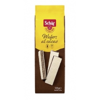 Вафли с какао (Cocoa wafers) без глютена, 125 гр. Schar