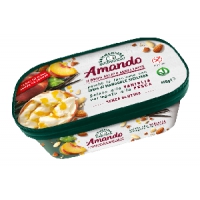 Десерт замороженный  Итальянское мороженое Амандо  ванила - персик 400 г Sammontana