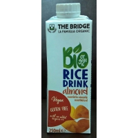 РИСОВЫЙ НАПИТОК Bio Rice Drink с миндальным кремом, 0,25 л.
